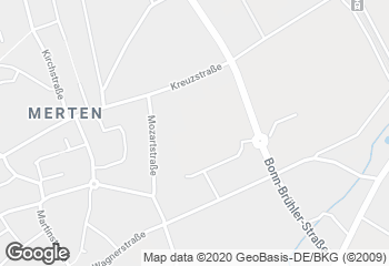 Karte mit Standort von Bäckerei Ferdinand Voigt GmbH Bornheim