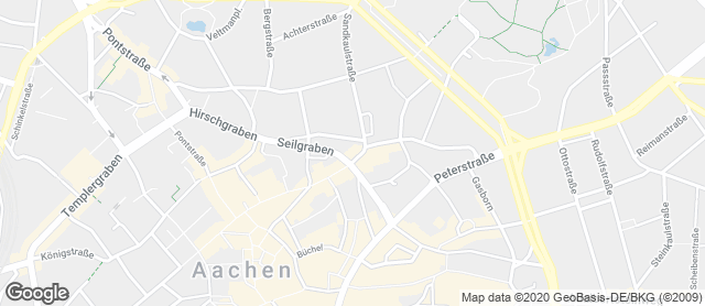 Karte mit Standort von Nobis Printen Alexanderstraße 5