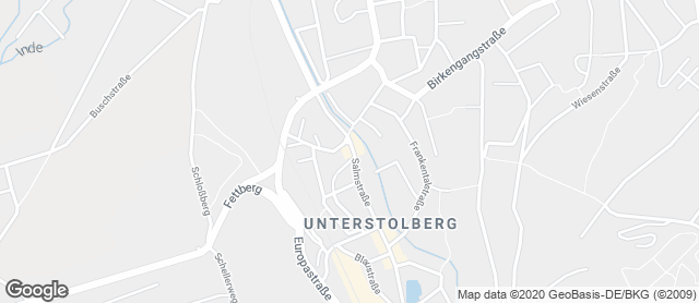 Karte mit Standort von Bäckerei Konditorei Café Weber