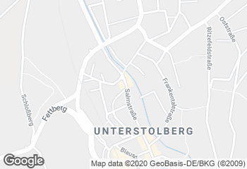 Karte mit Standort von Bäckerei Konditorei Café Weber
