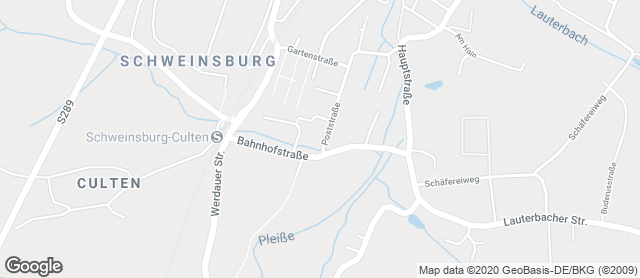 Karte mit Standort von Backhaus Dörr