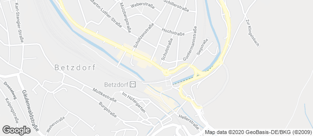 Karte mit Standort von Backhaus Hehl Ihr Betzdorfer Lieblings-Platz
