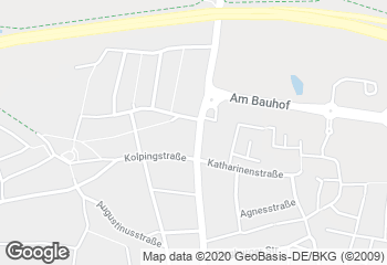 Karte mit Standort von Gilgen's Bäckerei & Konditorei GmbH & Co. KG - Menden Siegstraße