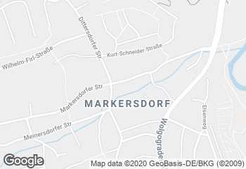 Karte mit Standort von Bäckerei Werner