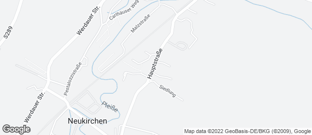 Karte mit Standort von Bäckerei René Tautenhahn