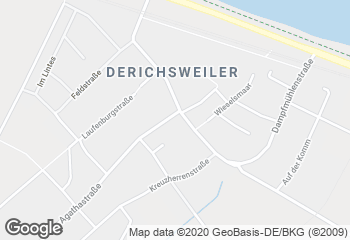 Karte mit Standort von Bäckerei Dina Berger