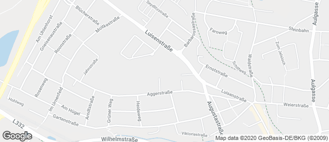 Karte mit Standort von Bäckerei Ferdinand Voigt GmbH   Siegburg
