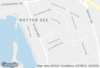 Karte mit Standort von BRÖHL Bäckerei-Konditorei-Café - Filiale: Rotter-See