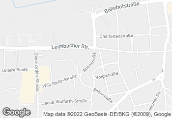 Karte mit Standort von Bäckerei & Konditorei Eichholz