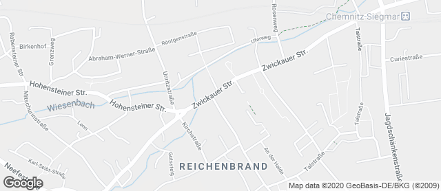 Karte mit Standort von Bäckerei und Konditorei Groschupf GmbH