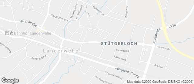 Karte mit Standort von Bäckerei Matthias Kuckertz