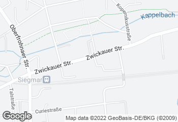 Karte mit Standort von Bäckerei Göpfert GmbH & Co. KG
