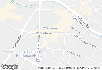 Karte mit Standort von Nobis Printen Marienstraße 13