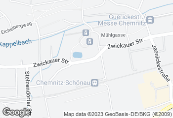 Karte mit Standort von Bäckerei Pönisch UG & Co. KG