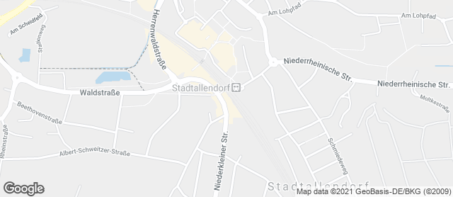 Karte mit Standort von Stadtbäckerei Möller, Inh. Jörg Möller