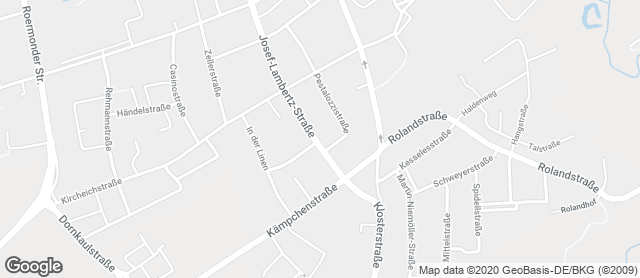Karte mit Standort von Nobis Printen Josef-Lambertz-Straße 59