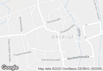 Karte mit Standort von Bäckerei & Konditorei Eichholz