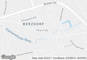 Karte mit Standort von Bäckerei Jürgen Pistono Brotstübchen Wesseling