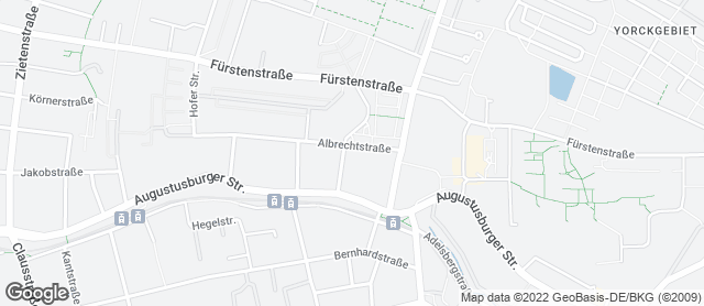 Karte mit Standort von Feinbäckerei Hoffmann