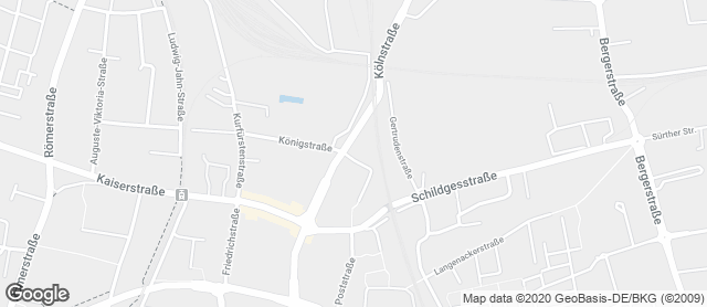 Karte mit Standort von Bäckerei Hardt GmbH am Lidl Brühl