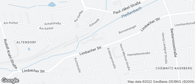 Karte mit Standort von Bäckerei Brückner OHG