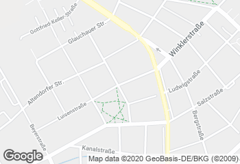 Karte mit Standort von Bäckerei und Konditorei Groschupf GmbH