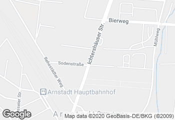 Karte mit Standort von Bio Bäckerei Mann GmbH & Co.KG