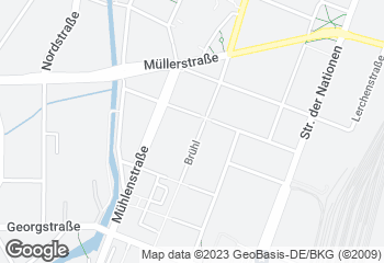 Karte mit Standort von Michas Naturbackstube bei FKK