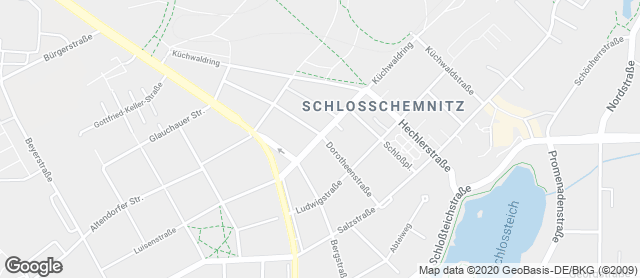 Karte mit Standort von Bäckerei und Konditorei Groschupf GmbH