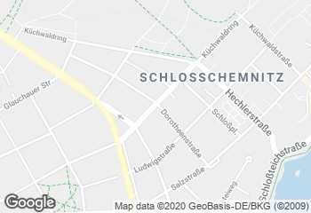 Karte mit Standort von Bäckerei und Konditorei Groschupf GmbH