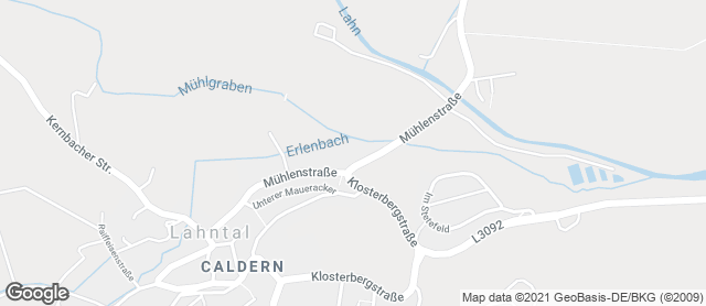 Karte mit Standort von Mühlenbäckerei Pfeiffer