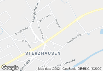 Karte mit Standort von Bäckerei Pfeiffer