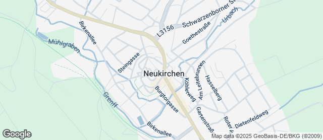 Karte mit Standort von Bäckerei Gronowski