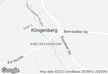 Karte mit Standort von Bäckerei & Konditorei Sauer e.K.