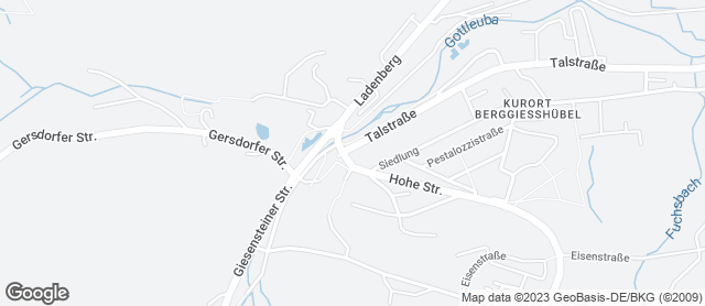 Karte mit Standort von Bäckerei Sachse GmbH & Co. KG