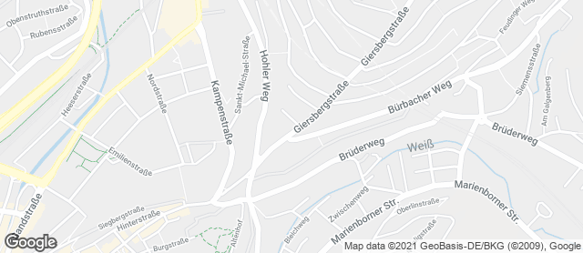 Karte mit Standort von Bäckerei Klein GbR