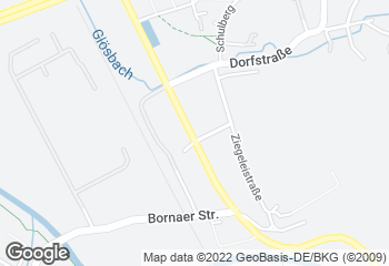 Karte mit Standort von Bäckerei Pönisch