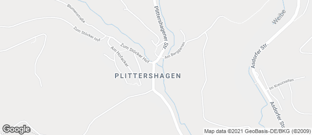 Karte mit Standort von Bäckerei Kurth