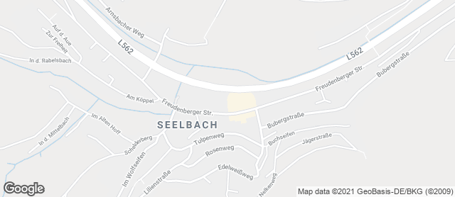 Karte mit Standort von Sauerlandfrische Dornseifer GmbH & Co. KG