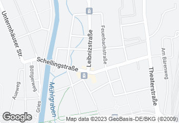 Karte mit Standort von Michas Naturbackstube bei Kornapfel