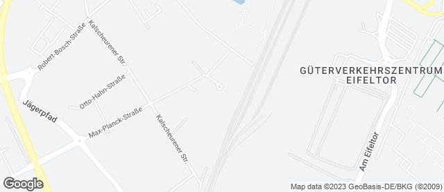 Karte mit Standort von Stadtbäckerei Hürth Klein's Backstube GmbH