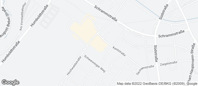 Karte mit Standort von Rönsch der Meisterbäcker