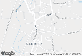 Karte mit Standort von Fachgeschäft Gößnitz / Netto-Markt