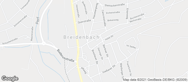 Karte mit Standort von Bäckerei Woditschka