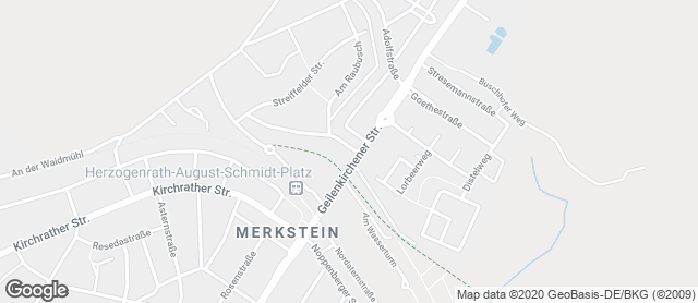 Karte mit Standort von Bäckerei Moss KG