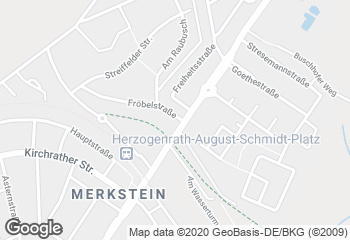 Karte mit Standort von Bäckerei Moss KG