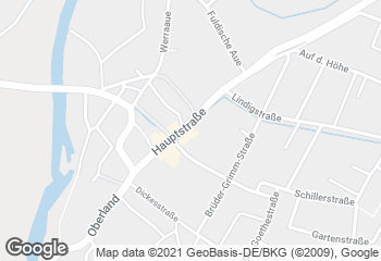 Karte mit Standort von Brandaus Backstube