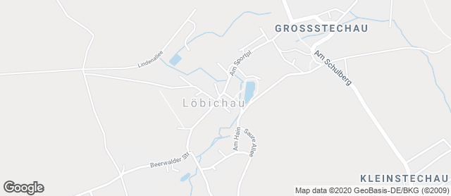 Karte mit Standort von Bäckerei Reichardt