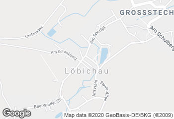 Karte mit Standort von Bäckerei Reichardt