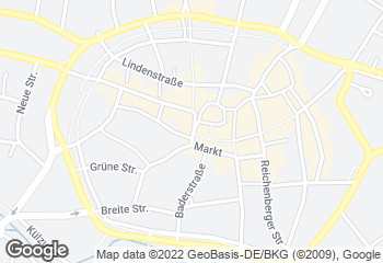 Karte mit Standort von Bäckerei & Konditorei Schwerdtner GmbH